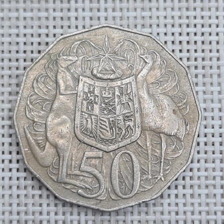 Australia 50 Cents 1999 KM-404 VF