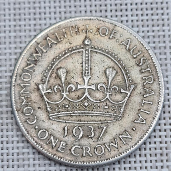 Australia 1 Crown 1937 KM-34 COPY