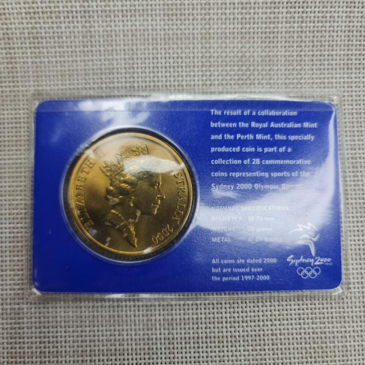 Australia 5 Dollars 2000 "Sailing" KM-358 BU (Coin Card)