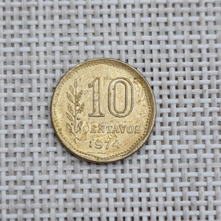 Argentina 10 Centavos 1974 KM-66 VF