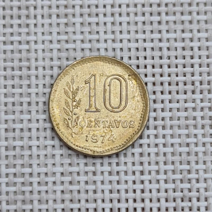 Argentina 10 Centavos 1974 KM-66 VF