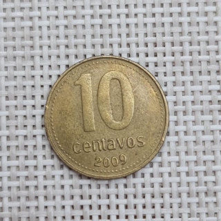 Argentina 10 Centavos 2009 KM-107a VF