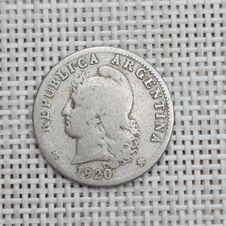 Argentina 20 Centavos 1920 KM-36 VF