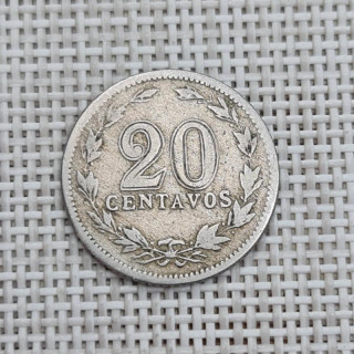 Argentina 20 Centavos 1920 KM-36 VF