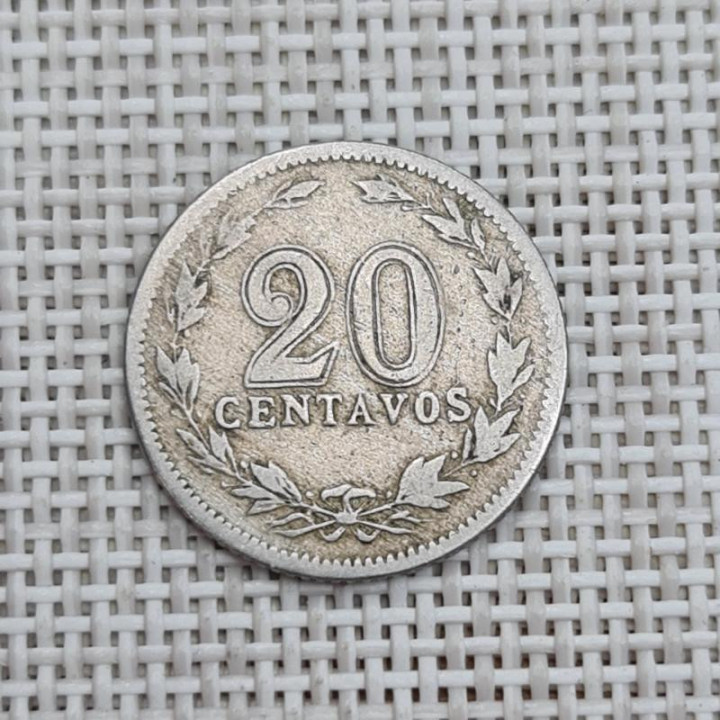 Argentina 20 Centavos 1920 KM-36 VF