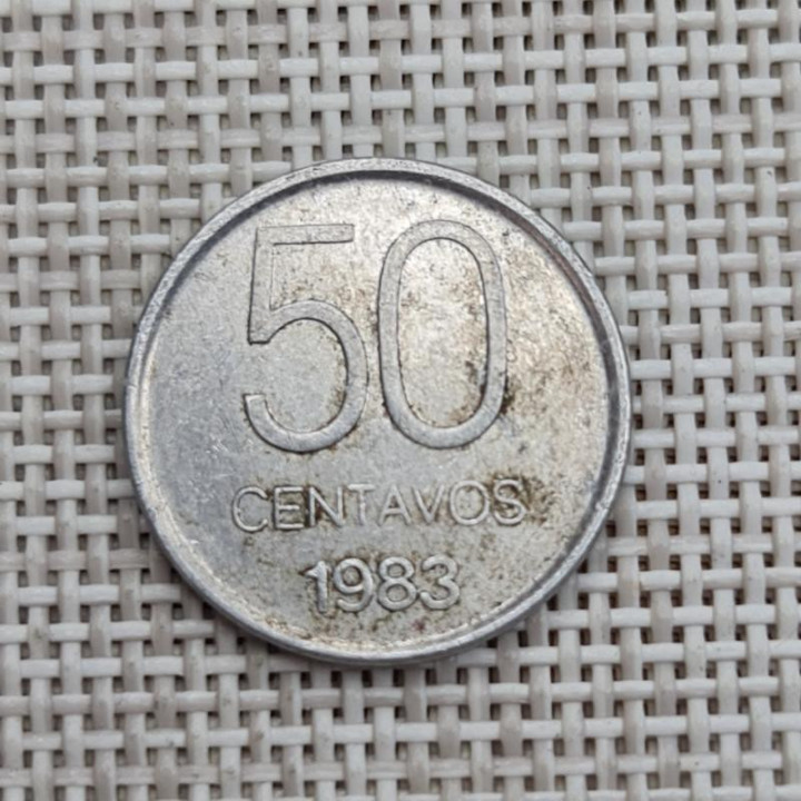 Argentina 50 Centavos 1983 KM-90 VF