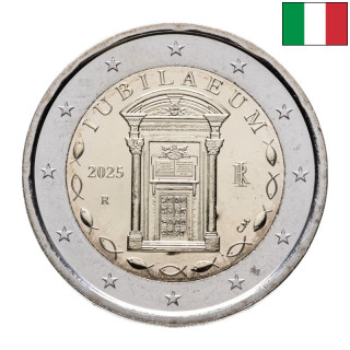 Italy 2 Euro 2025 "Holy Year" UNC