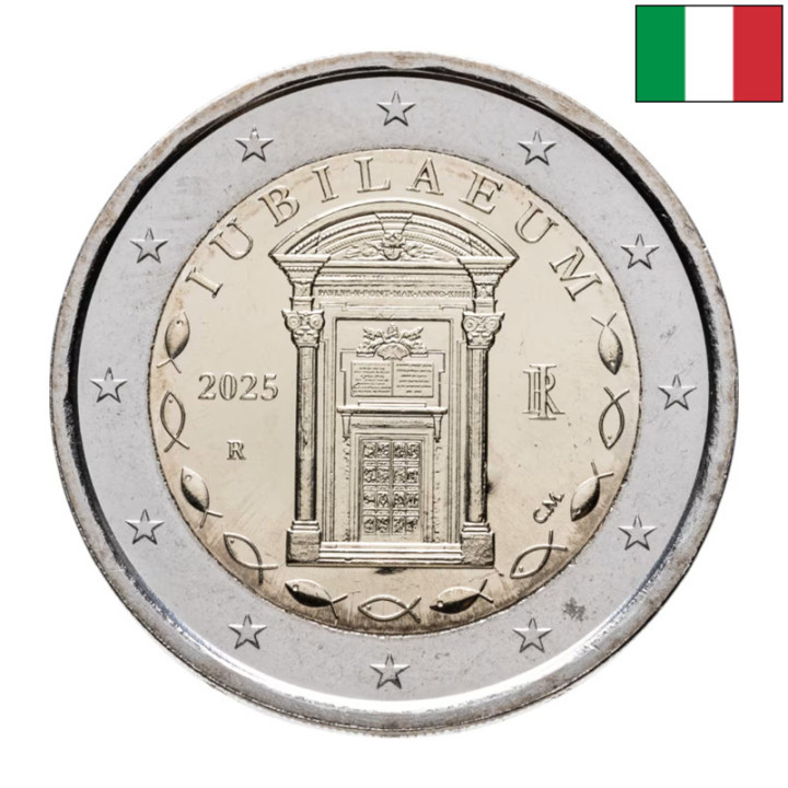 Italy 2 Euro 2025 "Holy Year" UNC