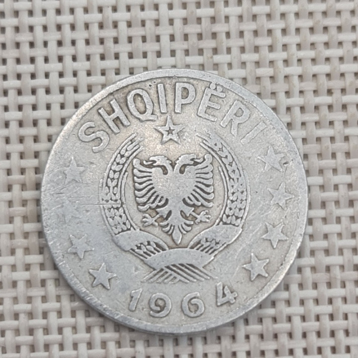 Albania 50 Qindarka 1964 KM-42 F