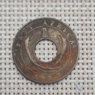 British East Africa 1 Cent 1923 KM-22 F