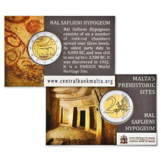 Malta 2 Euro 2022 "Hal Saflieni" BU (Coin Card)