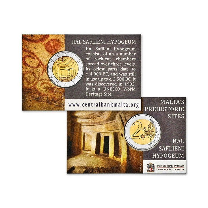 Malta 2 Euro 2022 "Hal Saflieni" BU (Coin Card)
