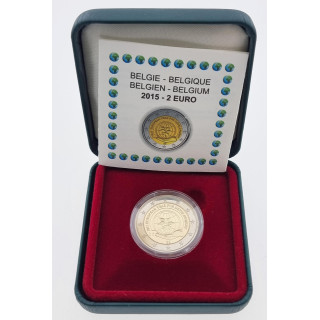 Belgium 2 Euro 2015 "Development" Proof