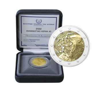 Cyprus 2 Euro 2022 "Erasmus (ERA)" Proof