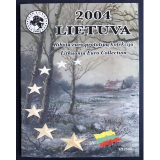 Lithuania Euro Pattern Set (3,88) 2004 BU
