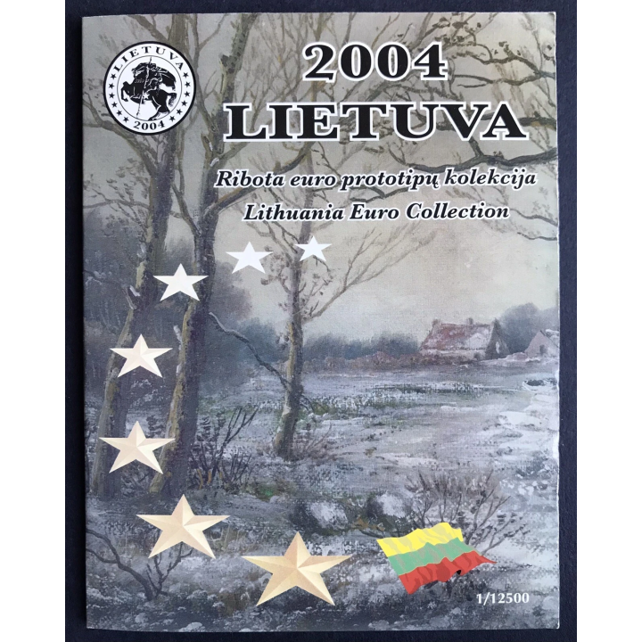 Lithuania Euro Pattern Set (3,88) 2004 BU