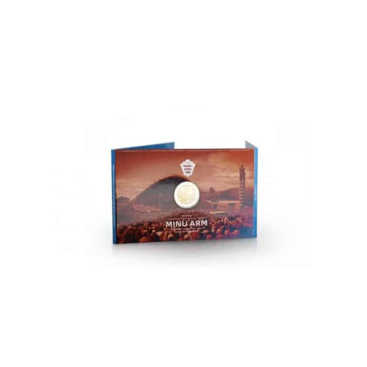 Estonia 2 Euro 2019 "Song Festival" BU (Coin Card)