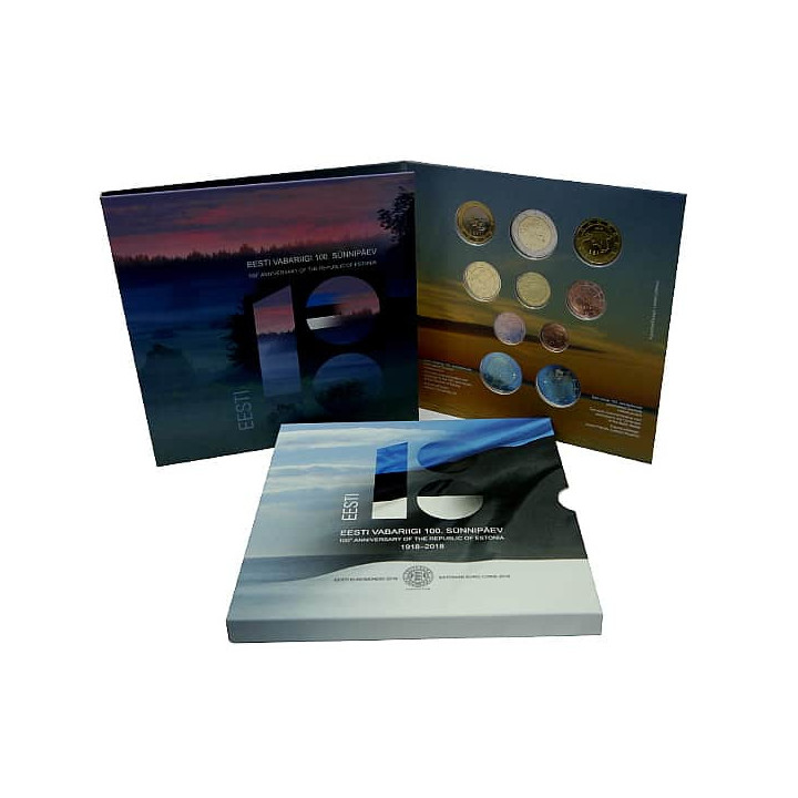 Estonia Official Euro Set (7,88€) 2018 BU