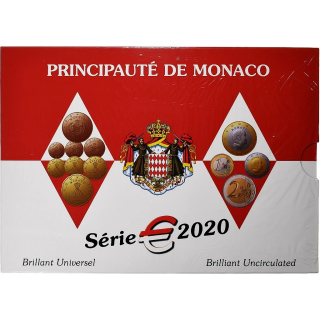 Monaco Official Euro Set (3,88€) 2020 BU