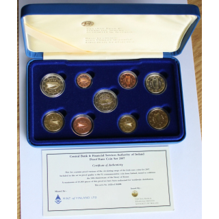 Ireland Euro Set (5,88€) 2007 BU