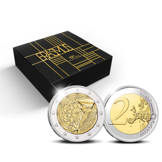 Netherlands 2 Euro 2022 "Erasmus (ERA)" Proof