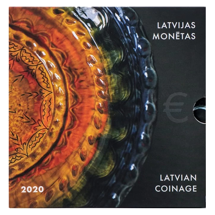 Latvia Official Euro Set (5,88€) 2020 BU