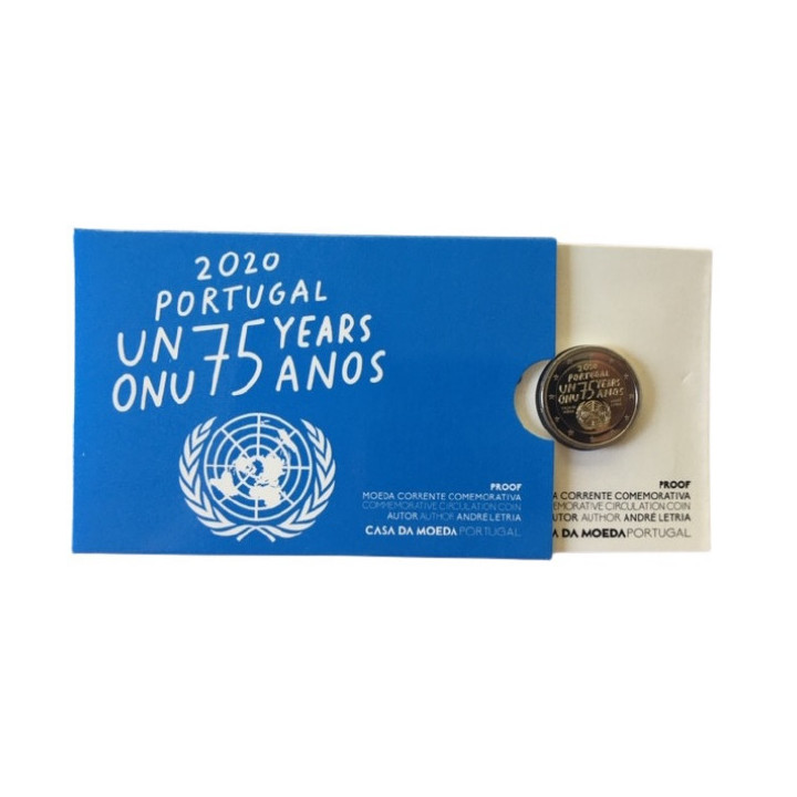 Portugal 2 Euro 2020 "United Nations" Proof