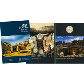 Malta Official Euro Set (5,88€) 2018 BU