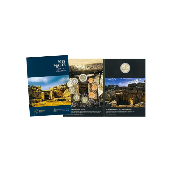 Malta Official Euro Set (5,88€) 2018 BU