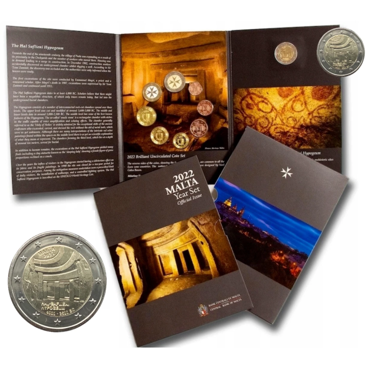 Malta Official Euro Set (5,88€) 2022 BU
