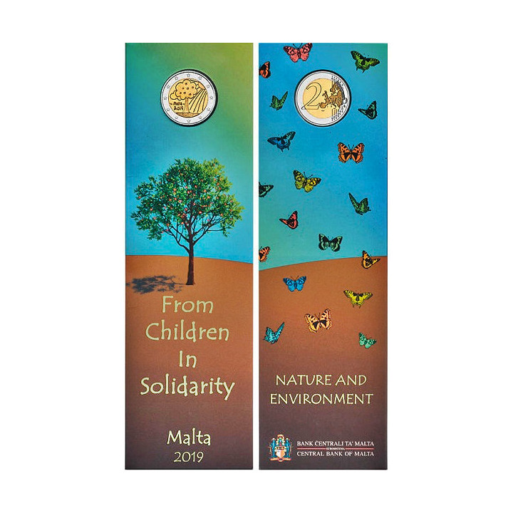 Malta 2 Euro 2019 "Nature & Environment" BU (Coin Card)