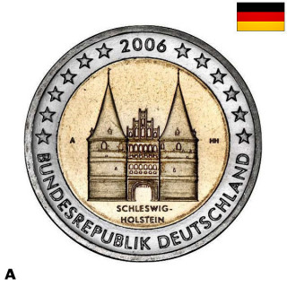 Germany 2 Euro 2006 A "Schleswig-Holstein" UNC