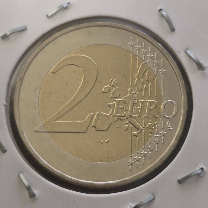 Germany 2 Euro 2008 F Error "Hamburg" UNC