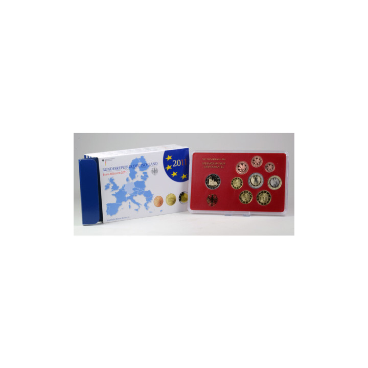 Germany Euro Set (5 x 5,88€) 2011 ADFGJ Proof