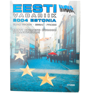 Estonia Euro Pattern Set (3,88) 2004 BU