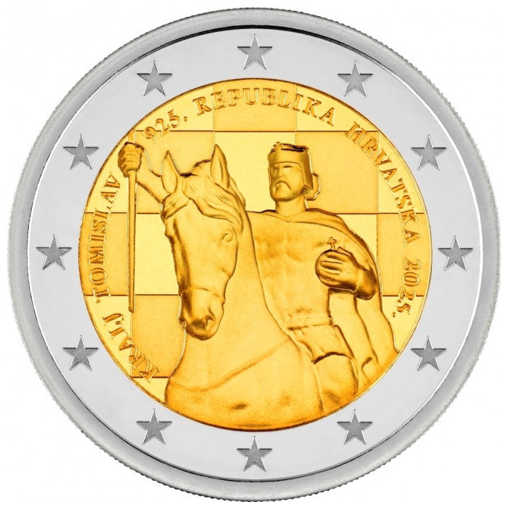Croatia 2 Euro 2025 "King Tomislav" UNC