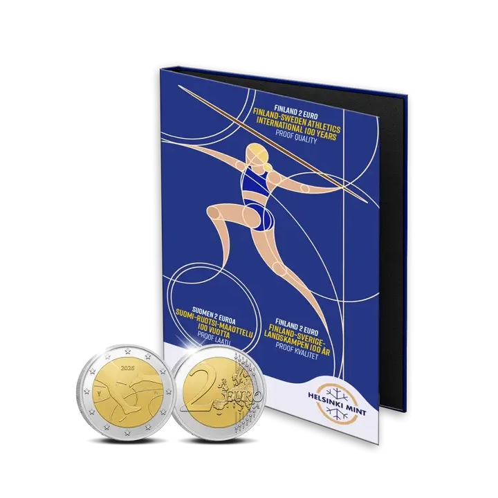 Finland 2 Euro 2025 "Finland-Sweden Athletics Match" PROOF