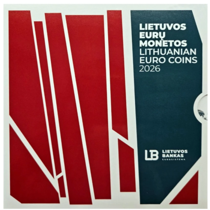 Lithuania Official Euro Set (3,88€) 2026 BU