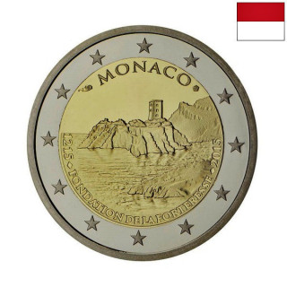 Monaco 2 Euro 2015 "Fortress" Proof