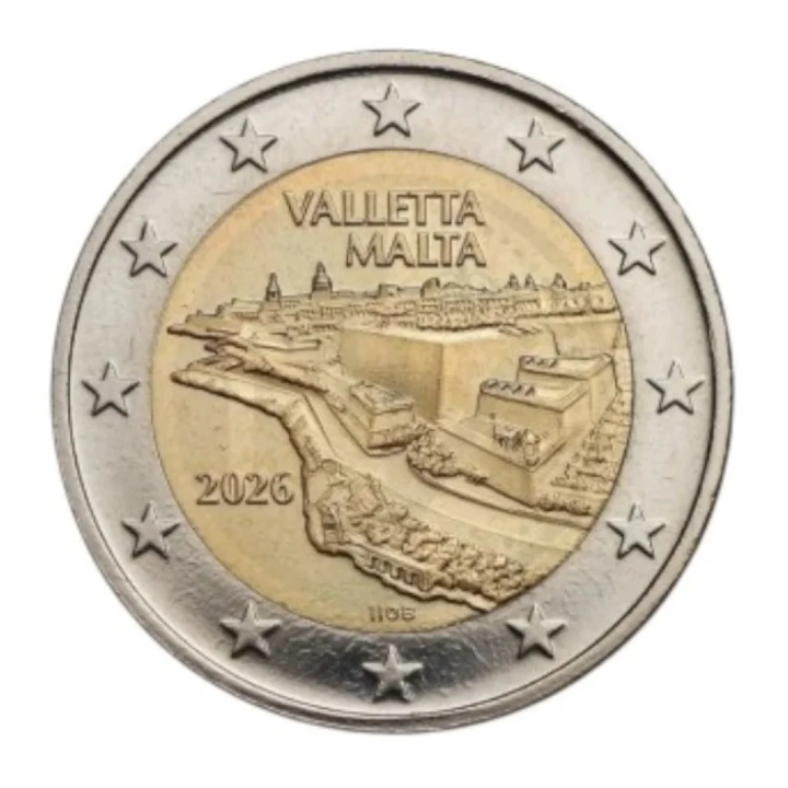 Malta 2 Euro 2026 "Valletta" UNC