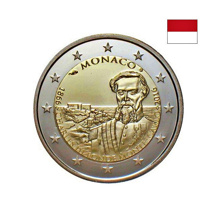 Monaco 2 Euro 2016 "Monte Carlo" Proof