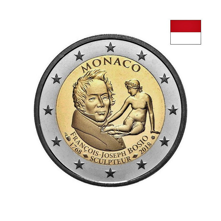 Monaco 2 Euro 2018 "François-Joseph Bosio" Proof
