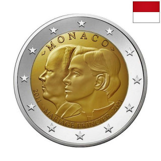 Monaco 2 Euro 2021 "Wedding" Proof