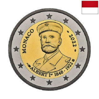 Monaco 2 Euro 2022 "Albert I" Proof