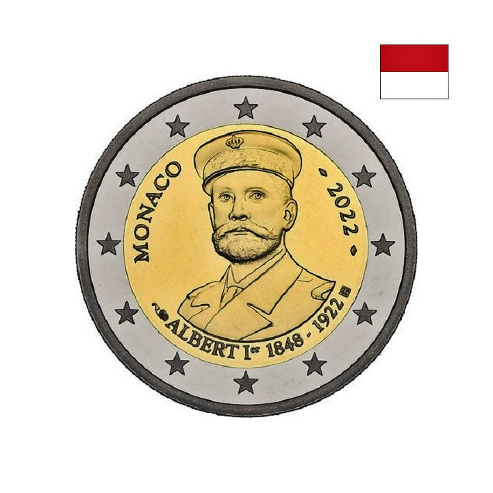 Monaco 2 Euro 2022 "Albert I" Proof