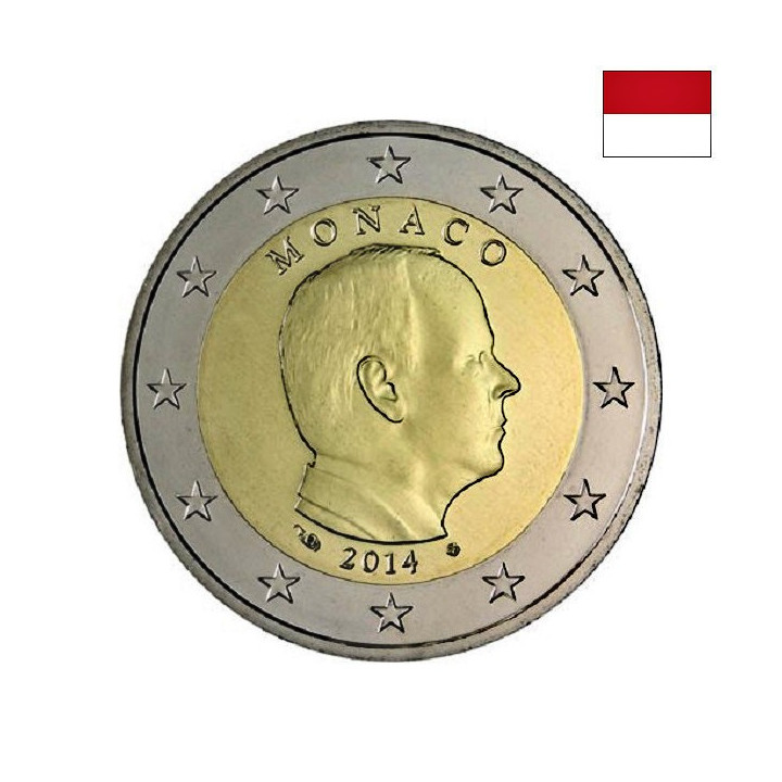 Monaco 2 Euro 2014 KM-195 UNC