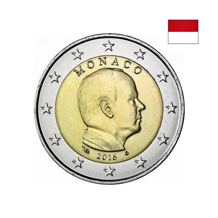 Monaco 2 Euro 2016 KM-195 UNC