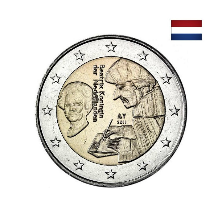Netherlands 2 Euro 2011 "Erasmus" UNC