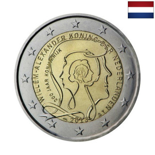 Netherlands 2 Euro 2013 "Kingdom" UNC