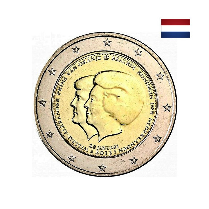 Netherlands 2 Euro 2013 "Willem-Alexander" UNC